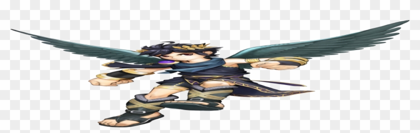Quit Stretching Dark Pit - Dark Pit Kid Icarus Clipart