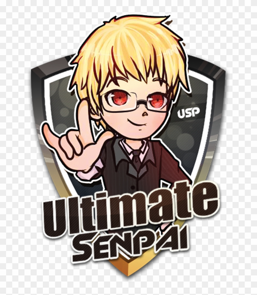 Anime Senpai Logo Clipart