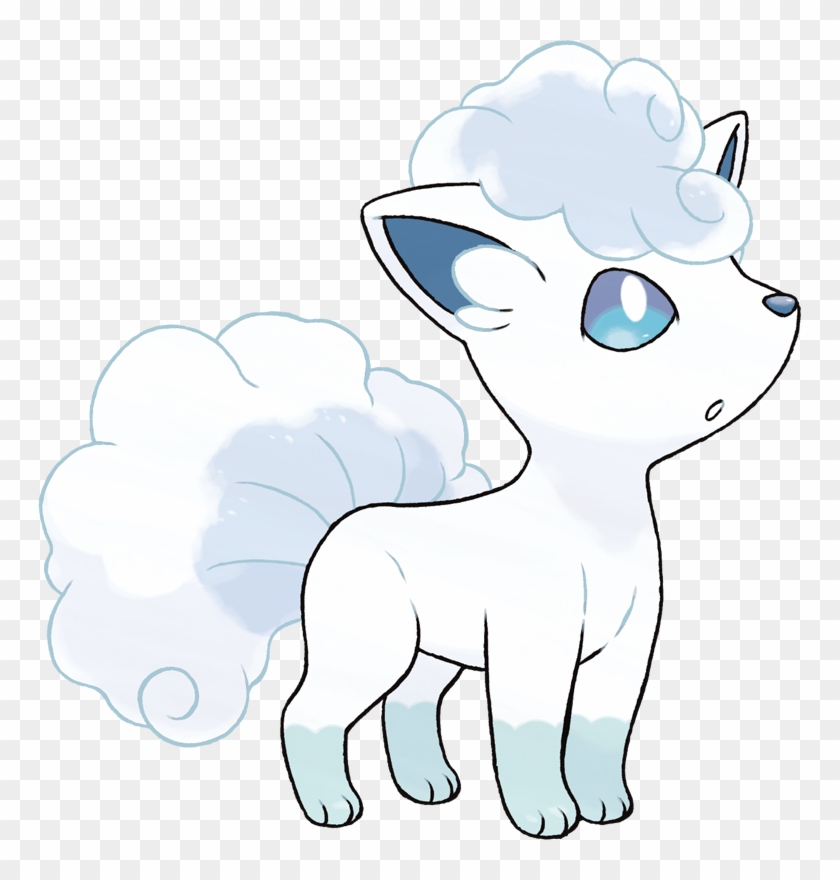 Pokemon White Vulpix Clipart