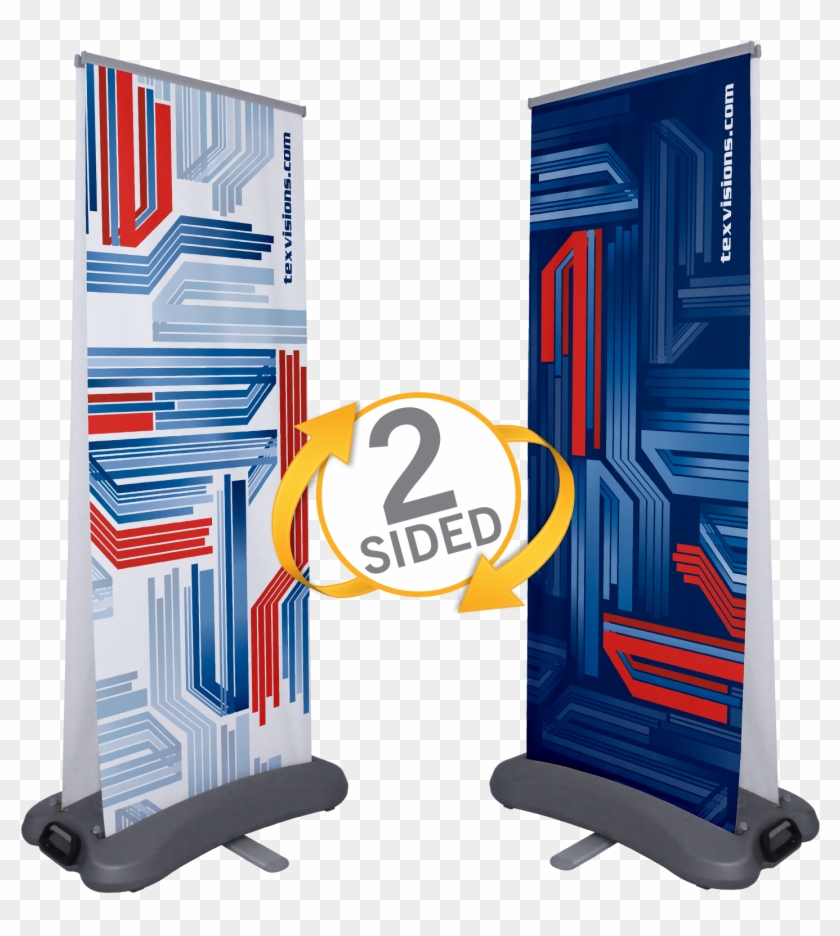 Roll Up Outdoor Double-sided 31" W/ Water - Roll Up Outdoor Clipart #5602081