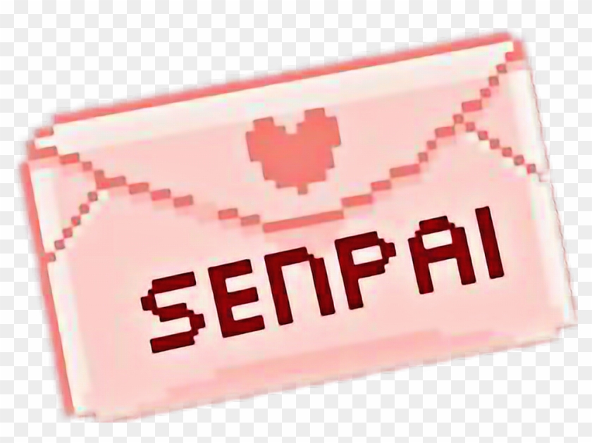 #senpai #kawaii #pink #aesthetic #cake Sixplanets - Pixel Love Letter Png Clipart #5602126