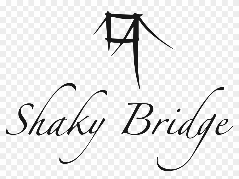 Shakybridge Otago Winery Logo - Calligraphy Clipart #5602199