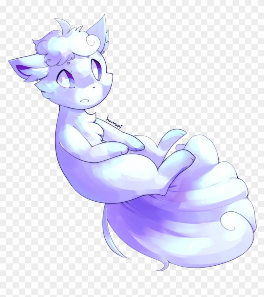 Alolan Vulpix - Pokemon Alola Vulpix Artwork Clipart