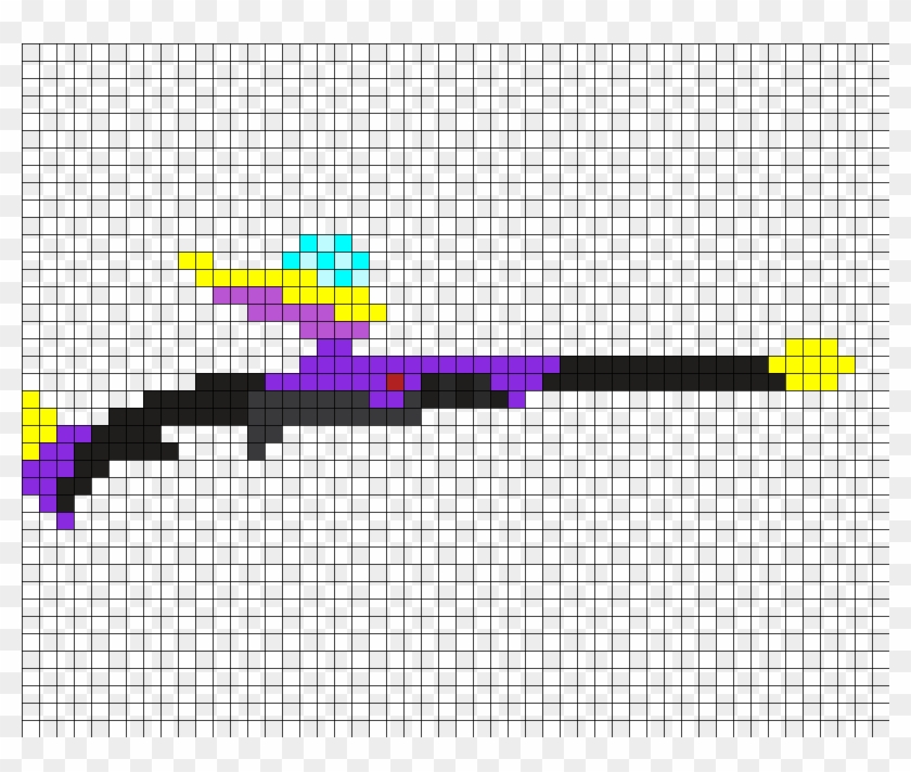 Dark Pit Staff - Pear Pixel Art Clipart #5602611