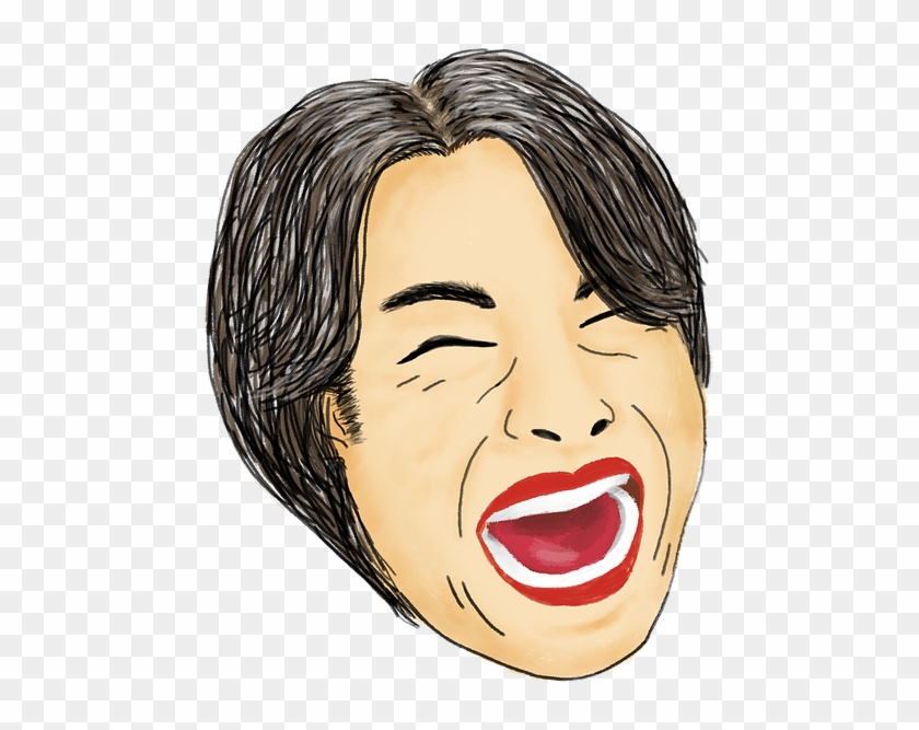 Expression Funny Laughter Male 30 Healing - Illustration Clipart #5602612