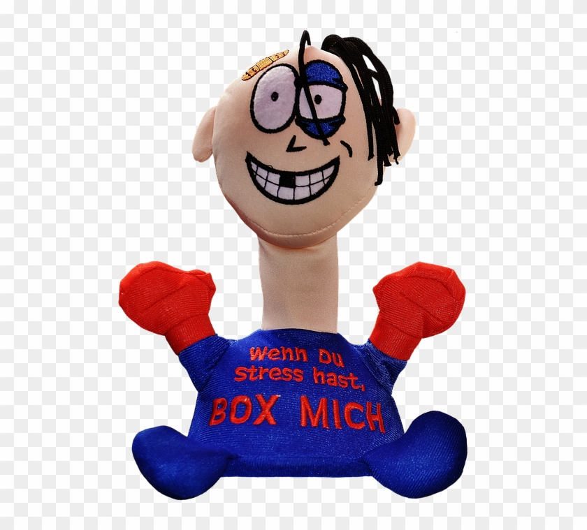 Anti Stress Doll, Box, Funny, Vent, Calm, Fun, - Anti Stress Puppet Clipart