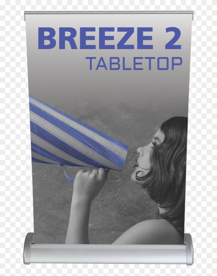 Image - Breeze Tabletop Retractable Banner Clipart