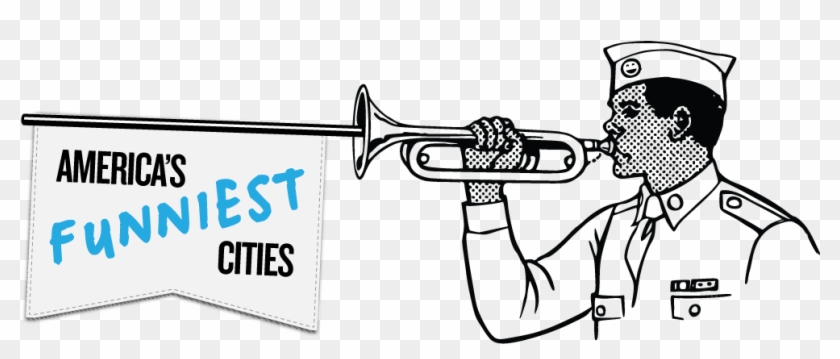 We Traveled Over 91,000 Miles For Our Book, The Humor - Bugle Clip Art - Png Download