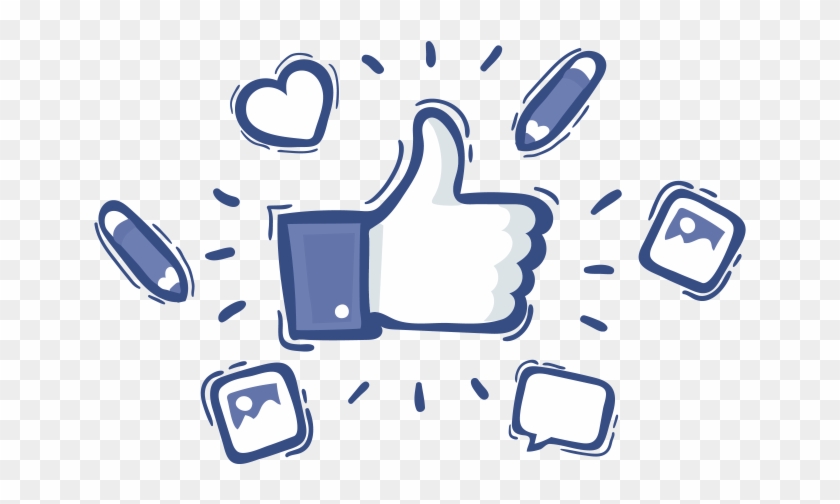 How To Have As Many As I Like On Facebook - Facebook Icon Thumb Down Clipart
