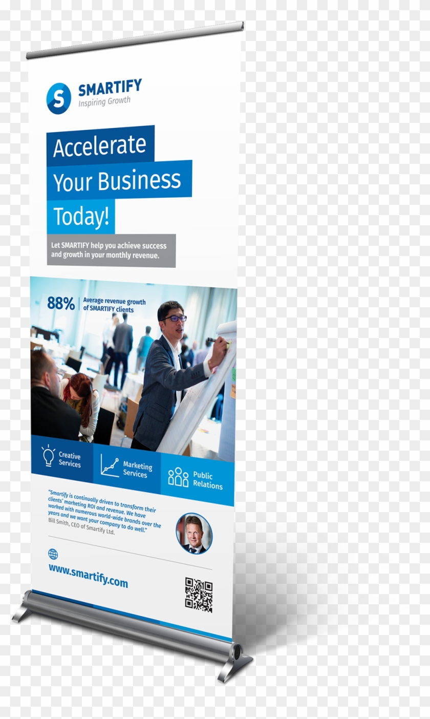 Corporate Business Roll Up Banners Template For - Roll Up Banner Behance Clipart #5603574