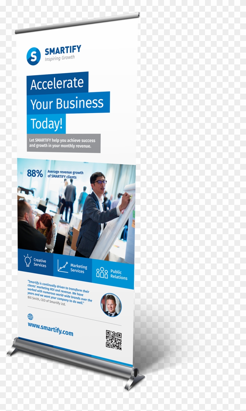 Corporate Business Roll Up Banners Template For - Roll Up Banner Behance Clipart