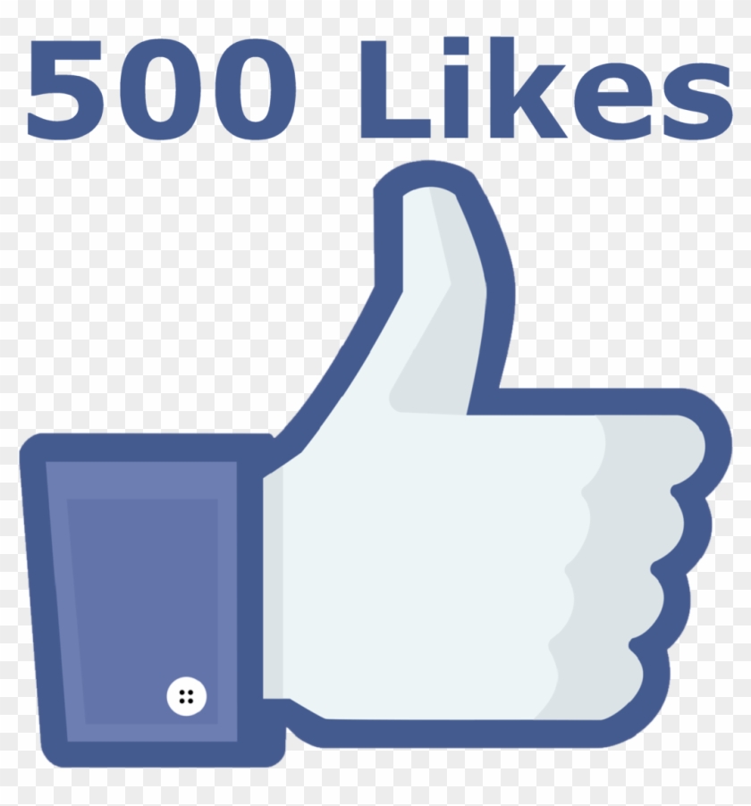 500 Fb Likes Clipart