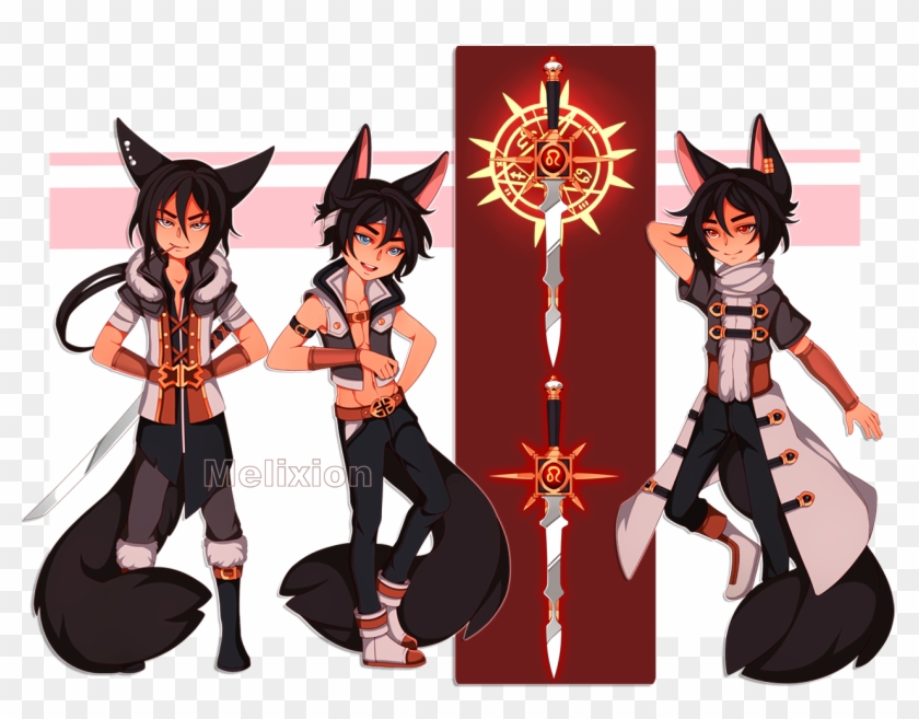 Kuro Kitsune Clan Auction - Cartoon Clipart