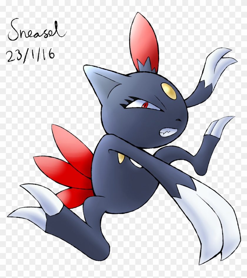 [spoiler=sneasel] Srembkn - Cartoon Clipart #5603928