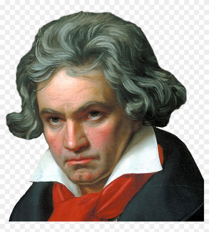 > - Beethoven Cutout - Ludwig Van Beethoven Clipart