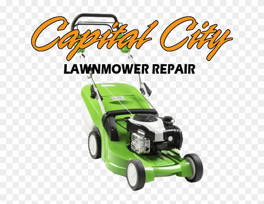 Capital City Lawnmower Repair - Lawn Mower White Background Clipart