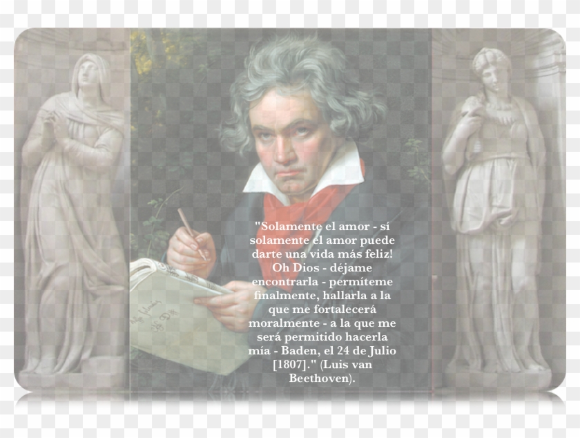 New Luis Van Beethoven Rajel Y Leah Copy 2 - Portrait Of Ludwig Van Beethoven Clipart
