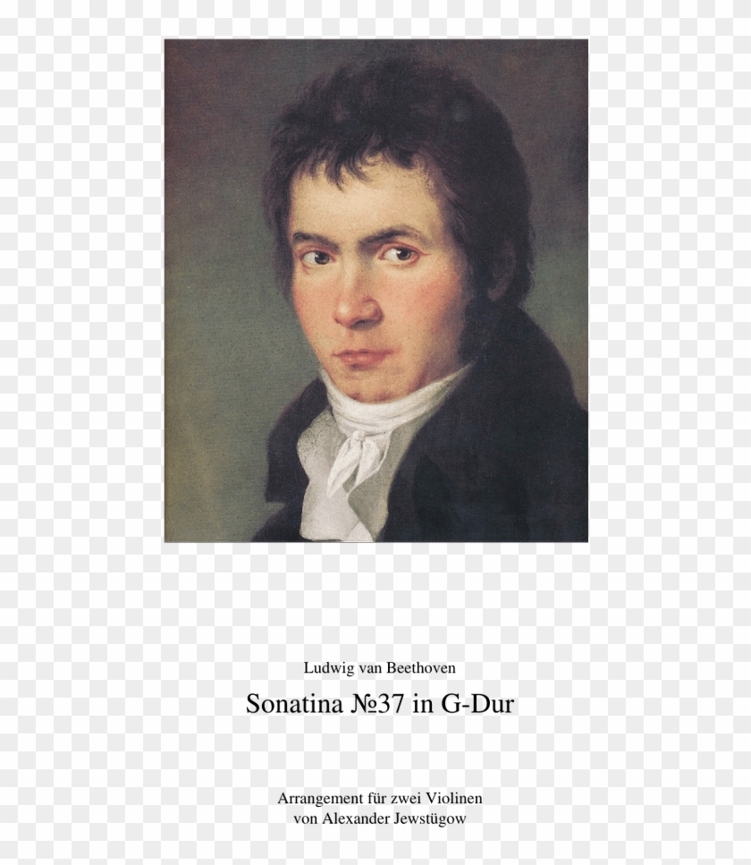 Beethoven Sonatina №37 - Ludwig Van Beethoven Clipart #5604292