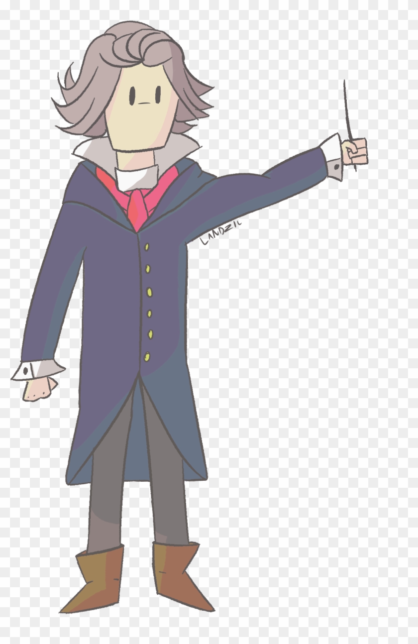 I Made A Beethoven Fanart Just Thought I Would - Cartoon Clipart #5604437