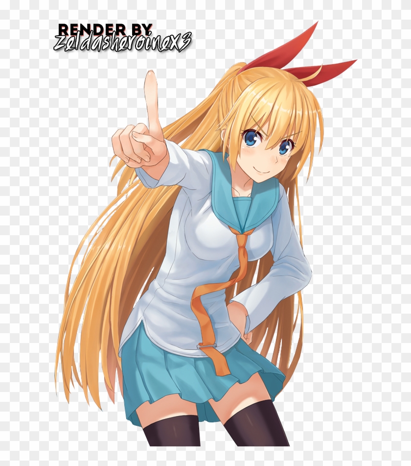 Chitoge Kirisaki Render , Png Download - Render Nisekoi Clipart