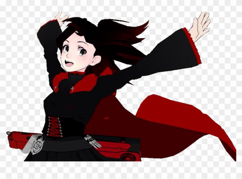 Ruby Rose, Rwby Volume, Cosplay Outfits, Chibi, Anime, - Rwby Funny Ruby Clipart #5605121