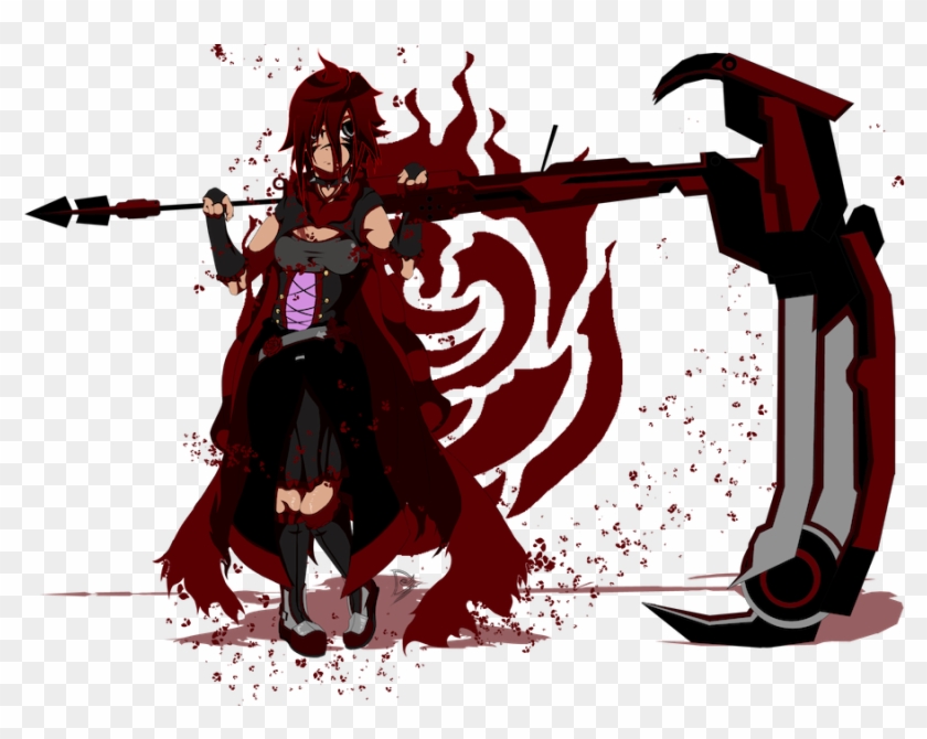 Rwby Fanfiction Half Grimm Ruby , Png Download - Rwby Grimm Tales Ruby Clipart