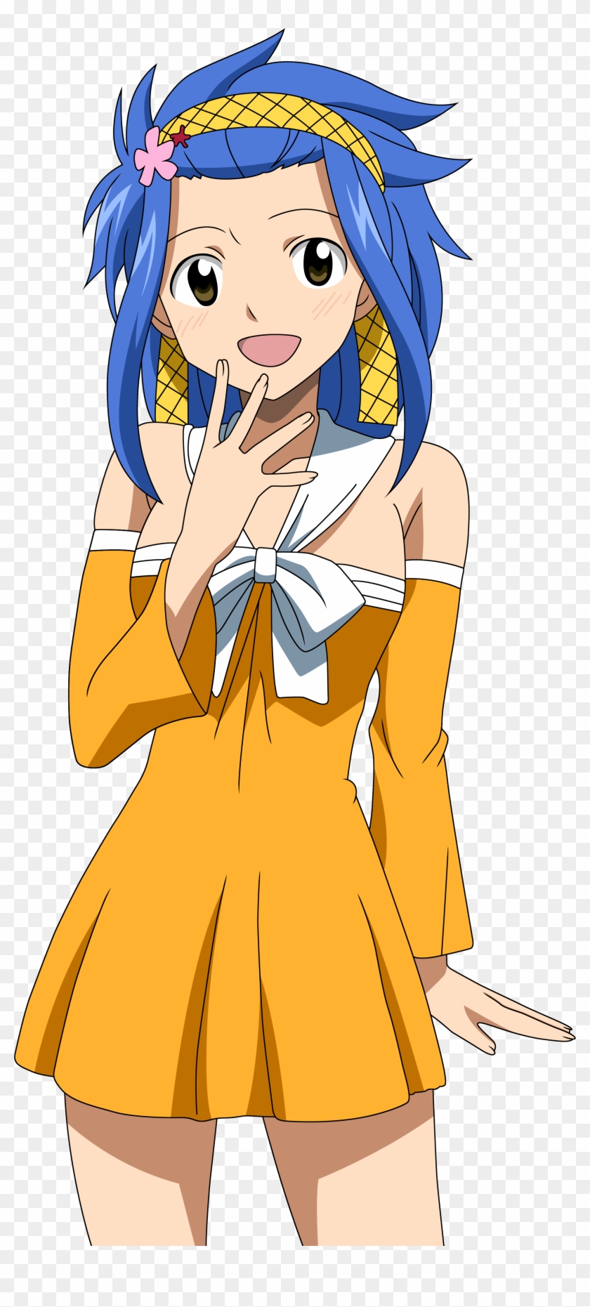 And Droy, Got In Front Of Me, Lucy To The Right Of - Anime Fairy Tail Levy Clipart