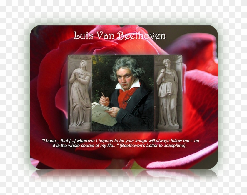 Beethoven Rachel And Leah - Portrait Of Ludwig Van Beethoven Clipart #5605332