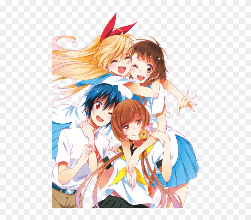 Chitoge, Kosaki, Seishiro Y Marika - Nisekoi Chitoge And Onodera Clipart