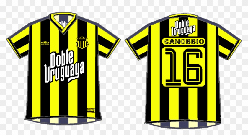 2002 Camiseta Peñarol - Camiseta De Peñarol Png Clipart #5605652