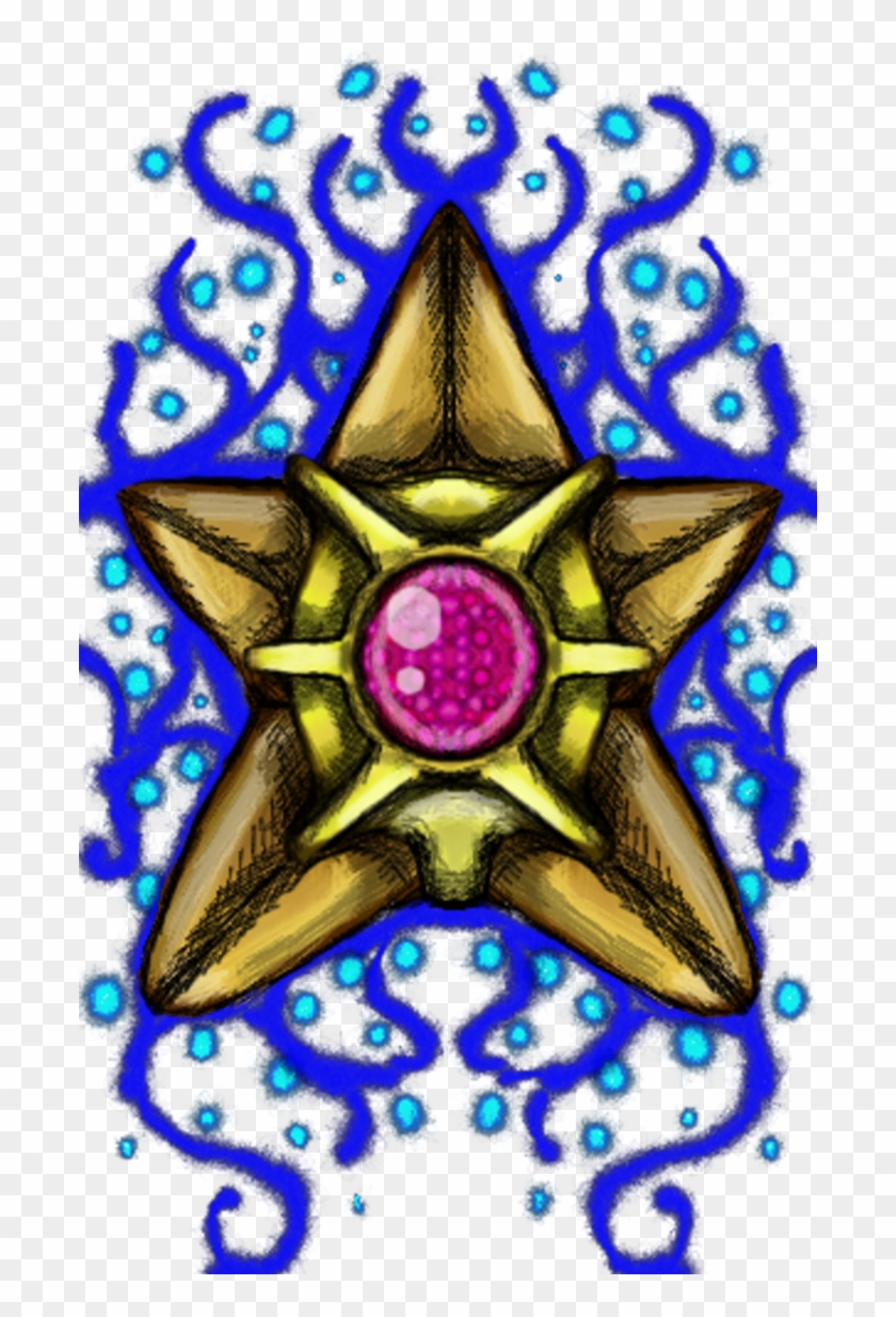 #staryu #japanese #ヒトデマン #hitodeman #water Pokémon - Circle Clipart