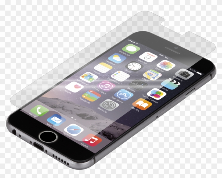 Iphone 6 Clear Glass Screen Protector Case - Screen Protector Clipart #5605916