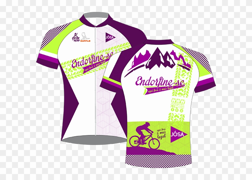 Camiseta Ciclismo - Active Shirt Clipart