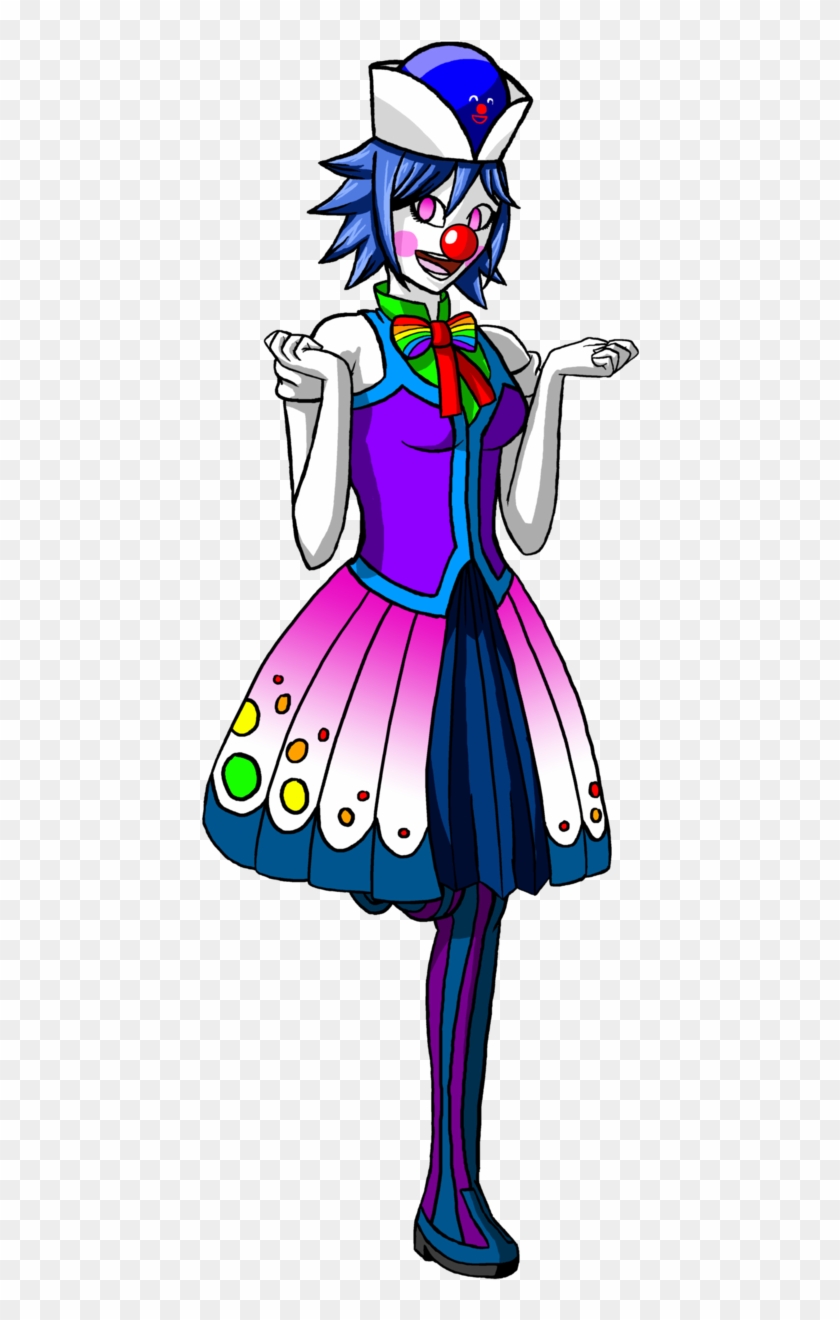 Juvia Clown By Tf - Anime Circus Girl Clown Clipart