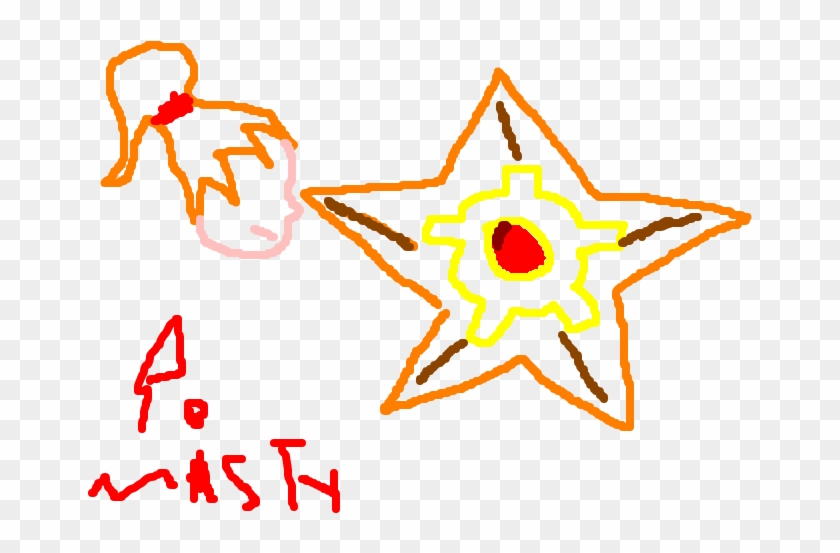 Staryu - Circle Clipart