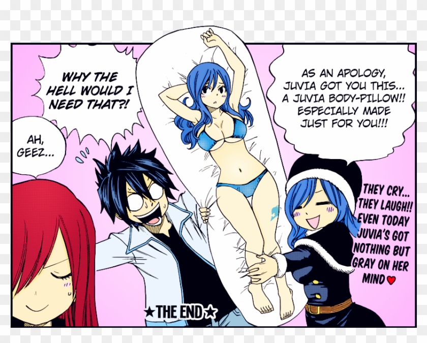 Juvia Body Pillow - Fairy Tail Beach Fanfiction Clipart #5606096