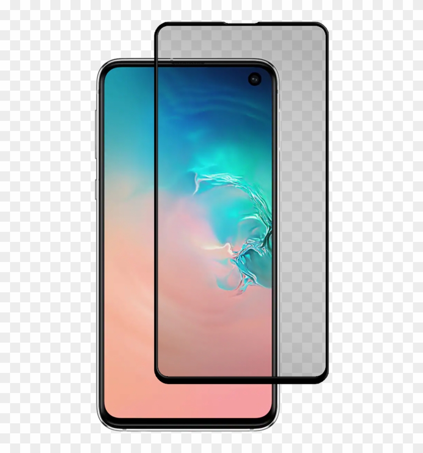 Black Ice Glass Screen Protector For Samsung Galaxy - Galaxy S10 Vs S8 Plus Clipart