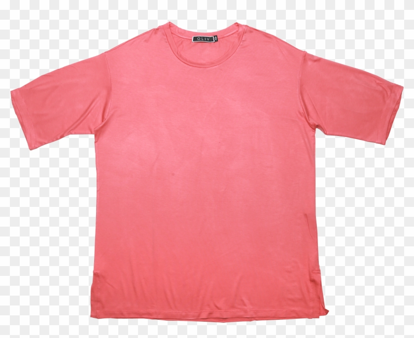 Camiseta Salmon - Active Shirt Clipart #5606274