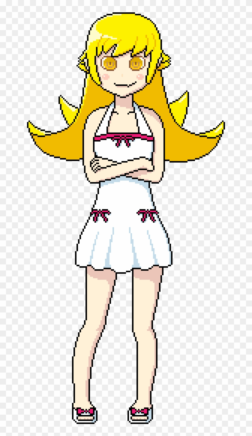 I Made Shinobu Pixel Art Some Time Ago - Cartoon Clipart #5606285