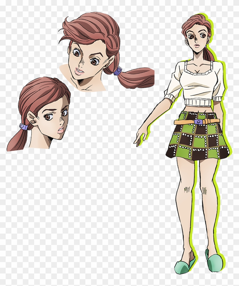 Shinobu Kawajiri Keyart - Jojo Bizarre Adventure Shinobu Clipart
