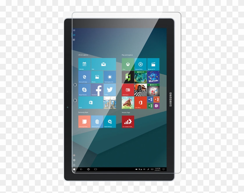 Verizon Tempered Glass Screen Protector For Samsung - Smartphone Clipart