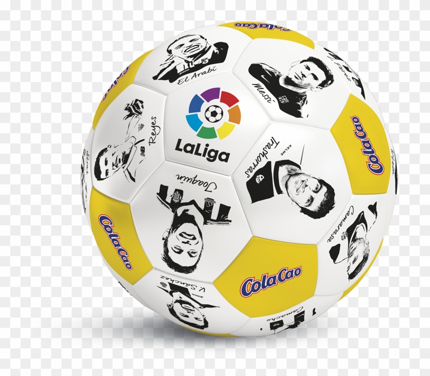 Pelota De Los Cracks Baja - La Liga Clipart #5606608