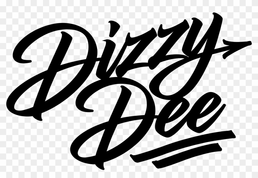 Dizzy Dee Logo - Calligraphy Clipart