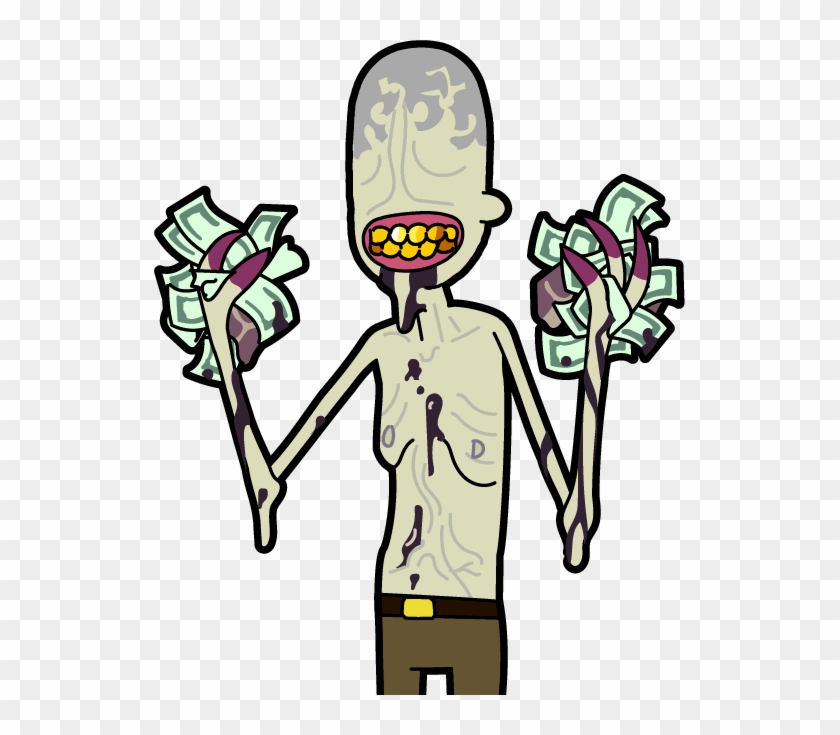 Greed Png - Rick And Morty Greed Clipart #5606661