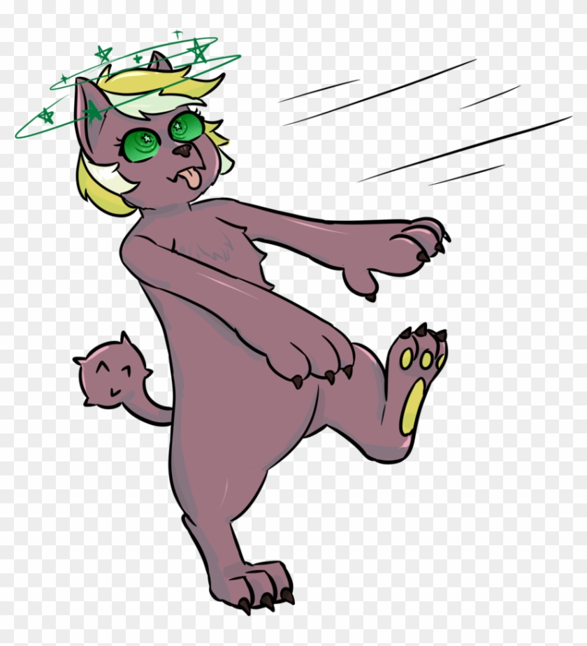 Kiwiscribbles, Commission, Diamond Dog, Digitigrade - Dizzy Dog Png Clipart #5606712