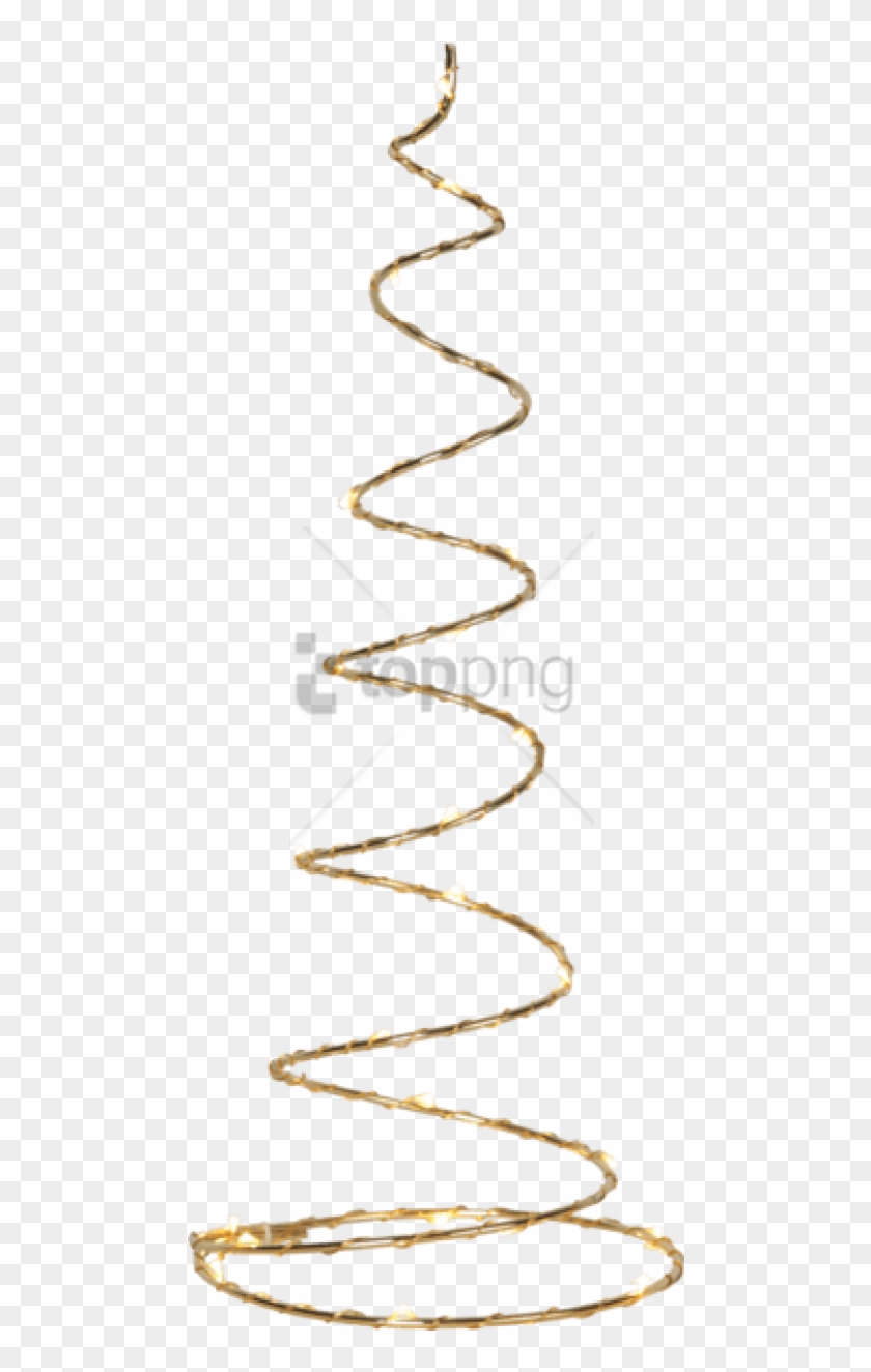 Free Png Shaped Led Decorative Light Dizzy Png Image - Vánoční Stromek Spirála Clipart #5606741