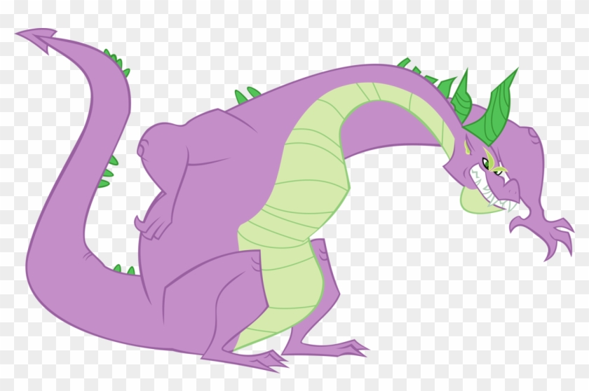 Absurd Res, Adult, Adult Spike, Artist - My Little Pony Spikezilla Clipart