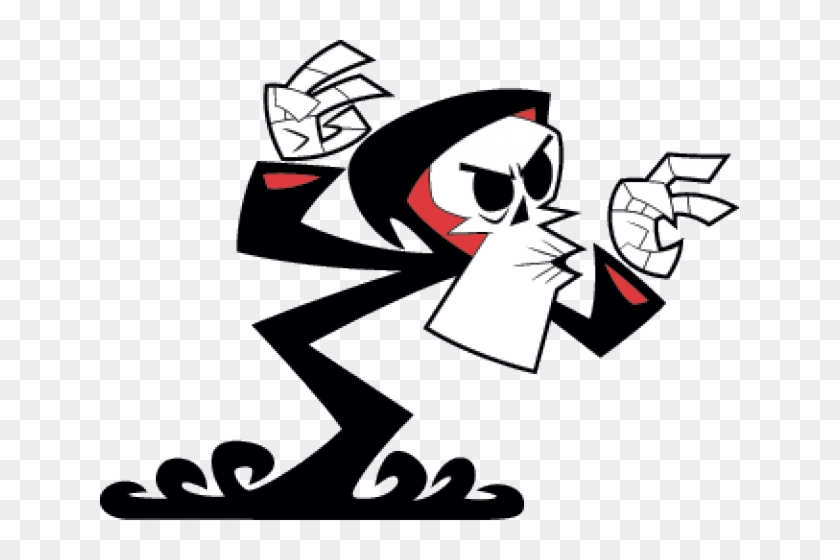 Grim Adventures Of Billy And Mandy Grim Png Clipart
