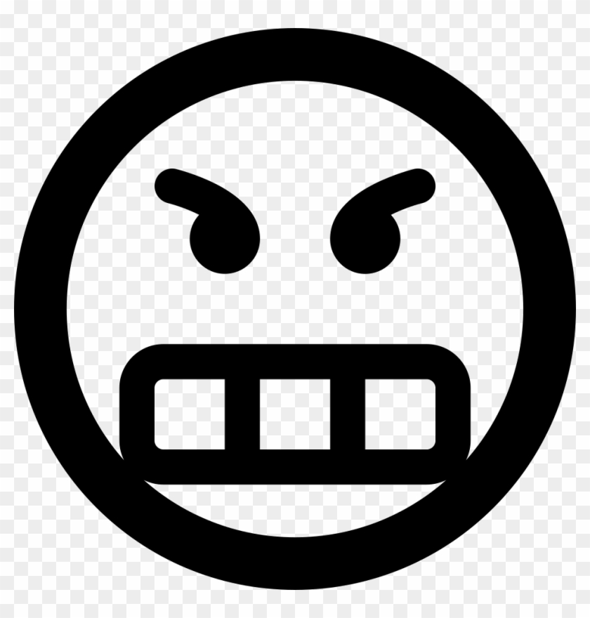 Frustrated Comments - Emoji Enojado Vector Clipart #5607631