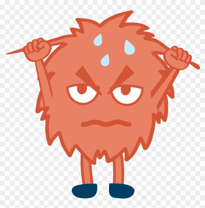Image Of The Frustrated Character , Png Download Clipart